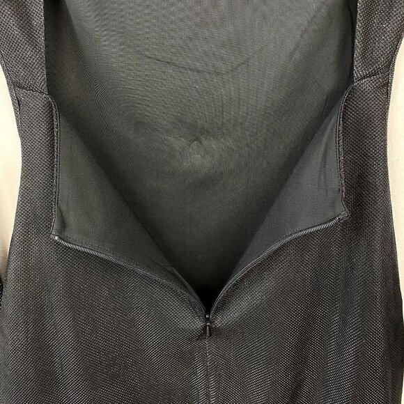 Bardot Metallic Knit Dress Black NWT 6 / S - Picture 8 of 13